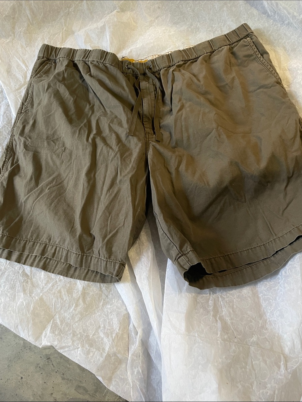 Lee Brown Drawstring Shorts